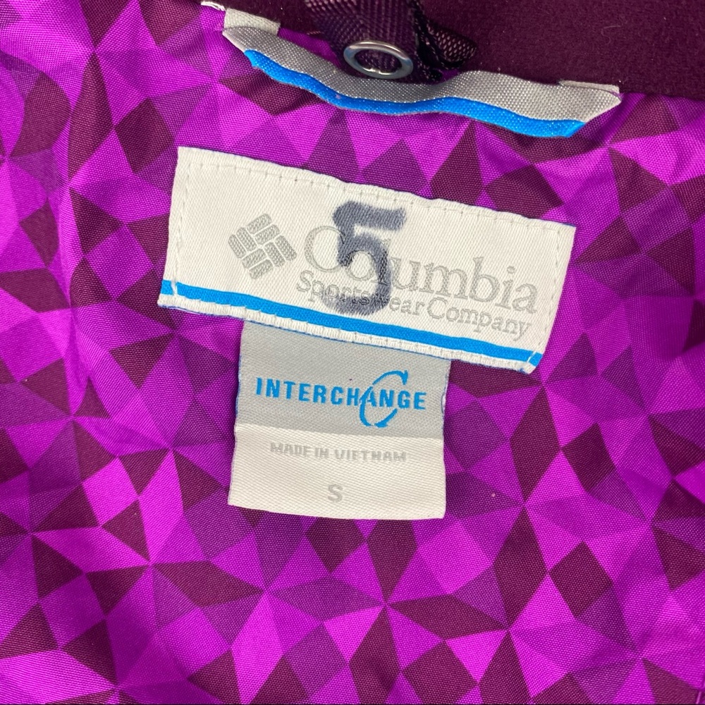 Columbia Women’s Size-S Purple Jacket - Picture 4 of 10